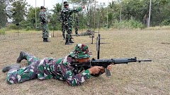 Prajurit Kodim Banyumas Asah Kemampuan Dasar Militer