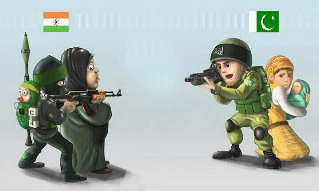 India vs Pakistan Army Compression Armed Forces