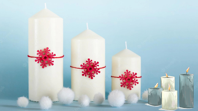 Fluffy Candles