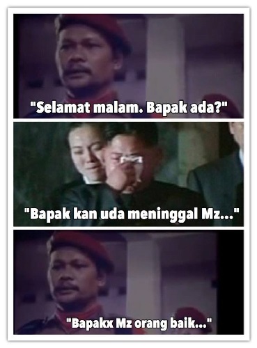 10 Meme 'Scene Film G30S/PKI' ala Generasi Milenial 