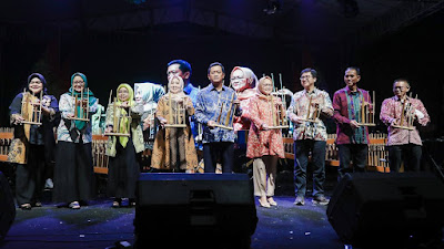 Festival Bandung Kota Angklung 2023 Meriah