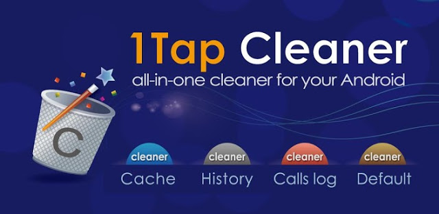  تطبيق 1Tap Cleaner Pro v3.49 لتسريع وتنظيف الهاتف للأندرويد مجاناً logo