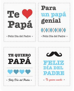 imprimibles dia del padre descargable gratis freebie