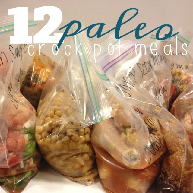 graciously saved: 12 easy Paleo-ish crock pot meals