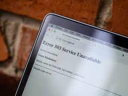 website going offline