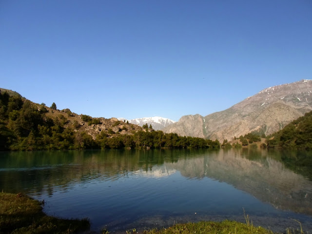 Поход к озеру Тимур-дара, ущелье Каратаг, горы Таджикистана