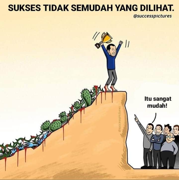 10 GAMBAR MOTIVASI INSPIRATIF MENUJU SUKSES JDSK