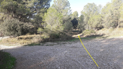 Ruta Castellera, El Vendrell a La Bisbal, zona del Tomoví entre la Riera de La Bisbal i la Riera de l'Albornar