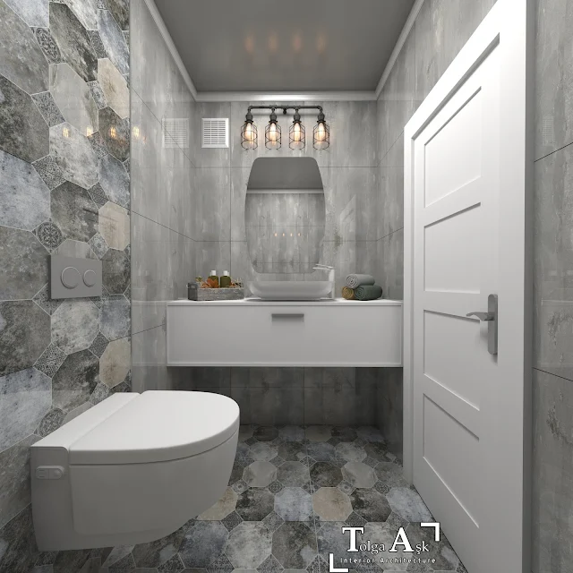 Hazır Banyo Sahnesi SketchUp