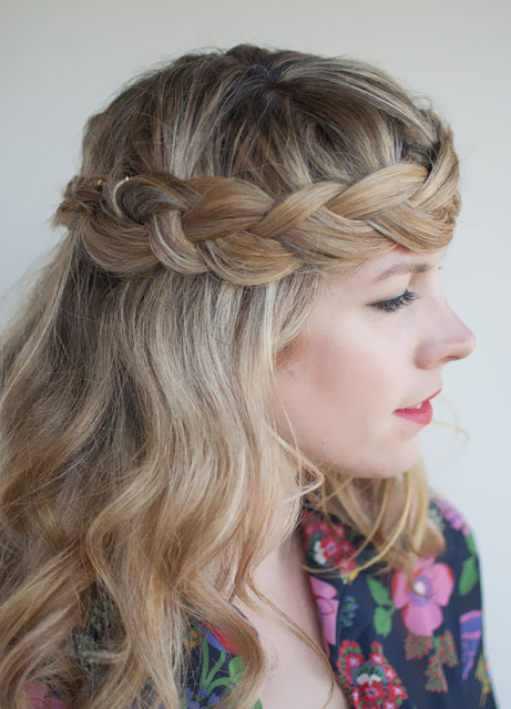 Crown braid hairstyles