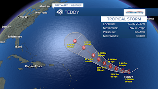 Tropical Storm Teddy