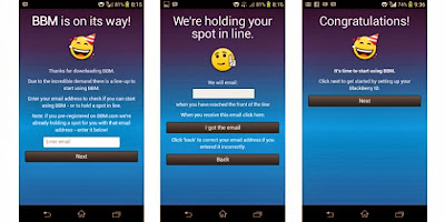 Syarat BBM di Android