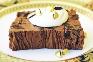 Chocolate and brandied prune terrine Recipe