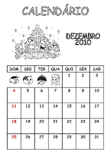 calendario turma da monica 2010