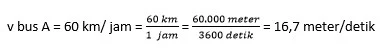 Contoh Soal dan Pembahasan Jarak Waktu dan Kecepatan