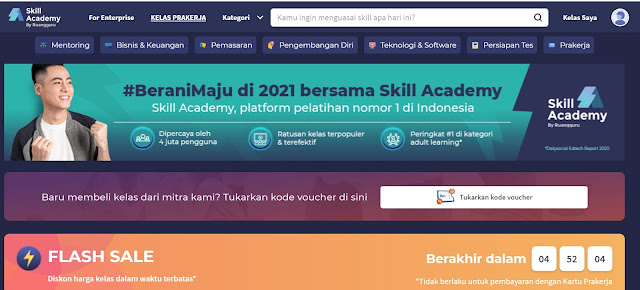 kelas prakerja skill academy