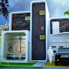 Desain Rumah Unik Sederhana 2 Lantai