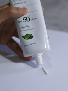 Best Sunscreen SPF50 untuk Kegunaan Harian | Hansaegee Nature Aloe Vera Sunscreen