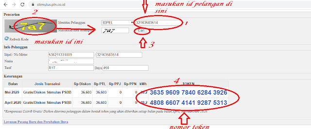 cara mengambil kompensasi token dari pln