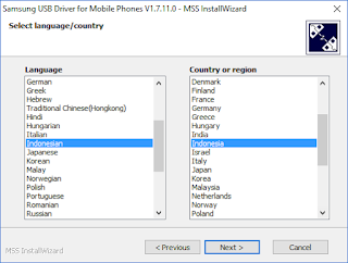 Download dan Install Samsung USB Android Driver