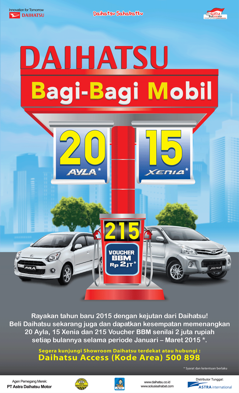 HADIAH DAIHATSU MARET 2015