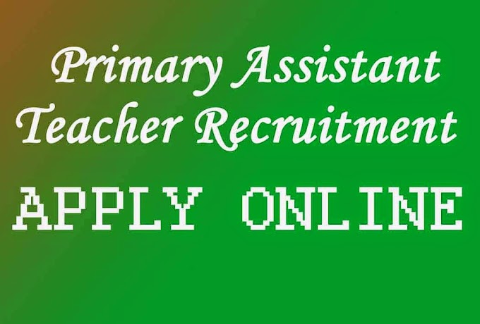 Primary Assistant Teacher's Recruitment 2014 Apply online