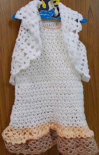 Close up photo of Dress 1 , Sweet Nothings Crochet free crochet pattern blog,