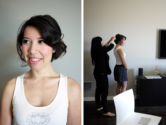 san francisco wedding makeup hair