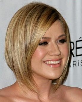 hairstyles for fat round faces