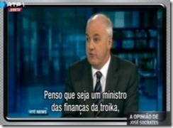 Gaspar ministro da troika
