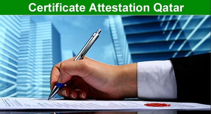 Certificate Attestation for Qatar at Genuine Attestation Services