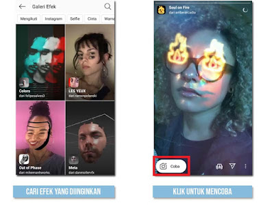 Mencari Filter Instagram, cara menggunakan filter instagram, filter instgram terbaru