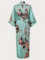 <br />Swhiteme Women's Kimono Robe, Long