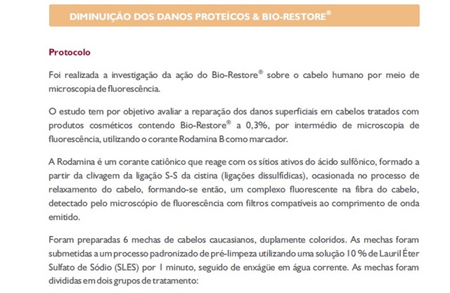cabelo pode ser reparado