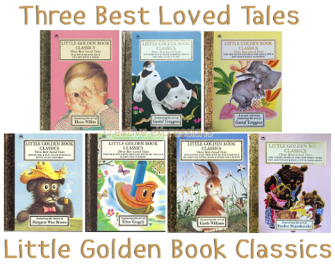 Little Golden Book Classics: "Three Best-Loved Tales" Series