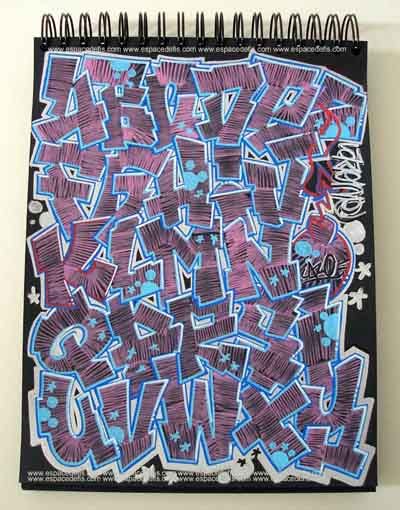 letters of alphabet in graffiti. Create Graffiti Alphabet