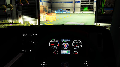 Mod Digital Speedometer untuk Bus ETS2 v1.30-1.36