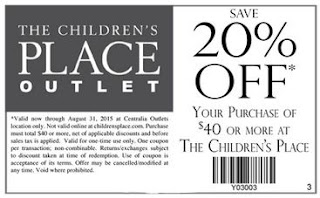 childrens place coupons 2018