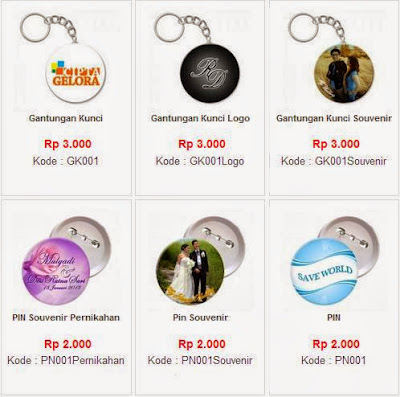 pin peniti dan gantungan kunci, http://sablonmugmurahtangerang.blogspot.com/