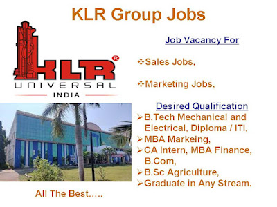 Hyderabad KLR Group Jobs