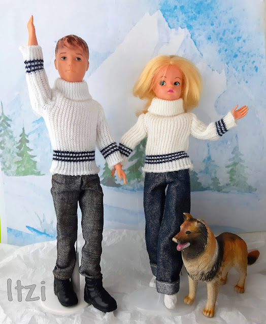 Muñeca Sindy Florido con  conjunto Nieve y Paul de Pedigree , Sindy SPANISH doll,