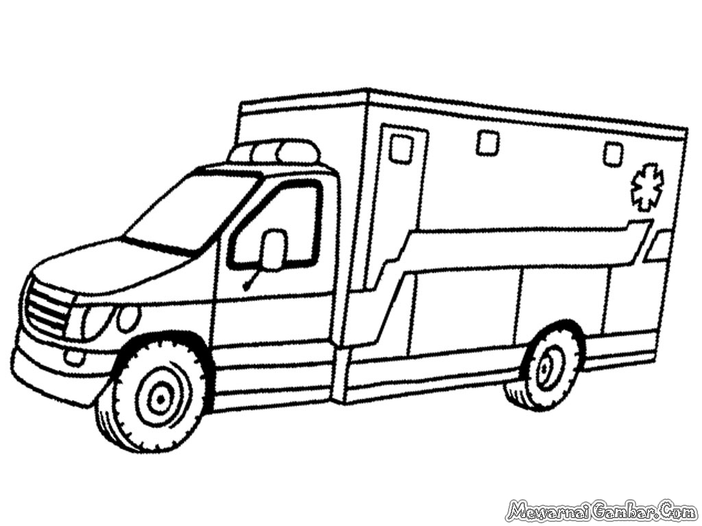 Mewarnai Mobil Ambulance Showcomment 1380302468360