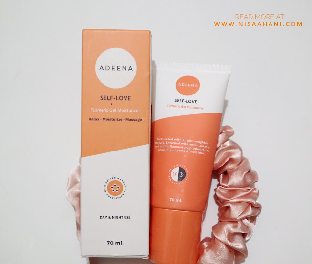 Review Turmeric Gel Moisturizer Adeena