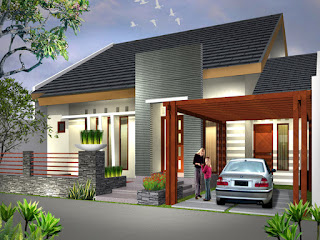 Desain Rumah Minimalis 1 Lantai