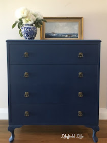 Lilyfield Life Navy Chalk painted furniture