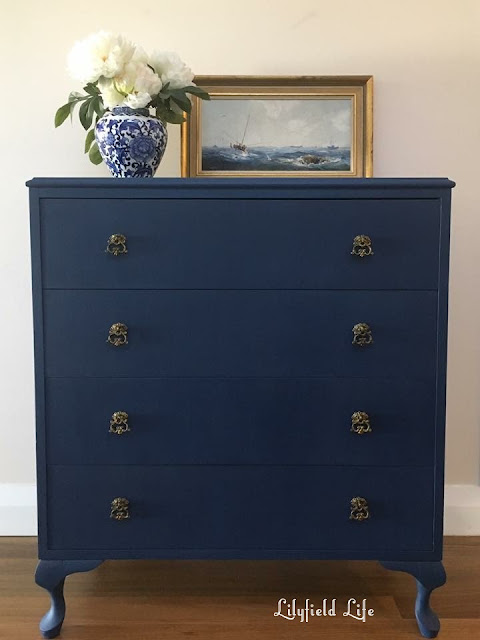 Lilyfield Life Navy Chalk painted furniture