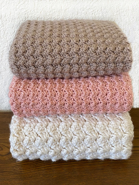 chunky crochet baby blanket