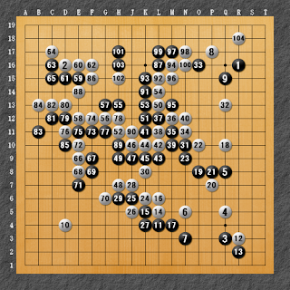 棋譜解説図（数字、記号入り）