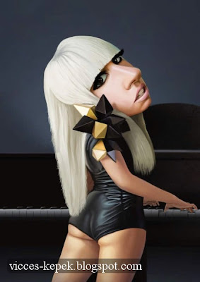 vicces lady gaga kép