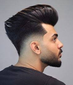 one side cutting hairstyle boy